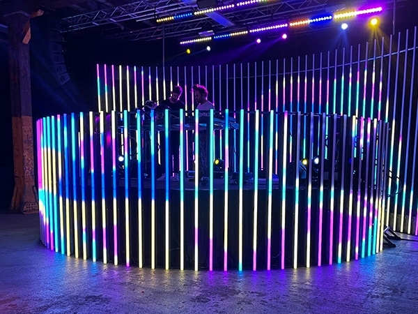 LED video bar--- application