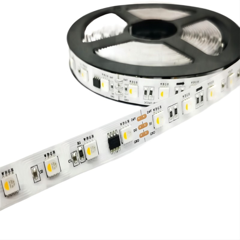 SM16704 RGBW Addressable digital led strip 60leds/m DC24V