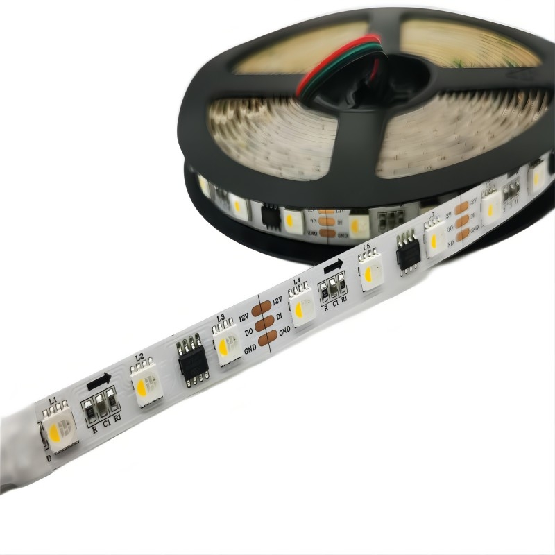 UCS2904 rgbw addressable  pixel 60led/m strip DC12V 