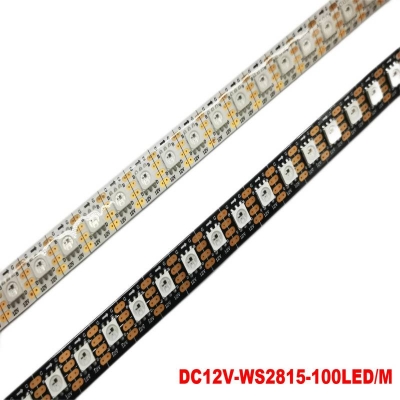 WS2815RGB LED Pixel Strip Individually Addressable  100Leds/m DC12V