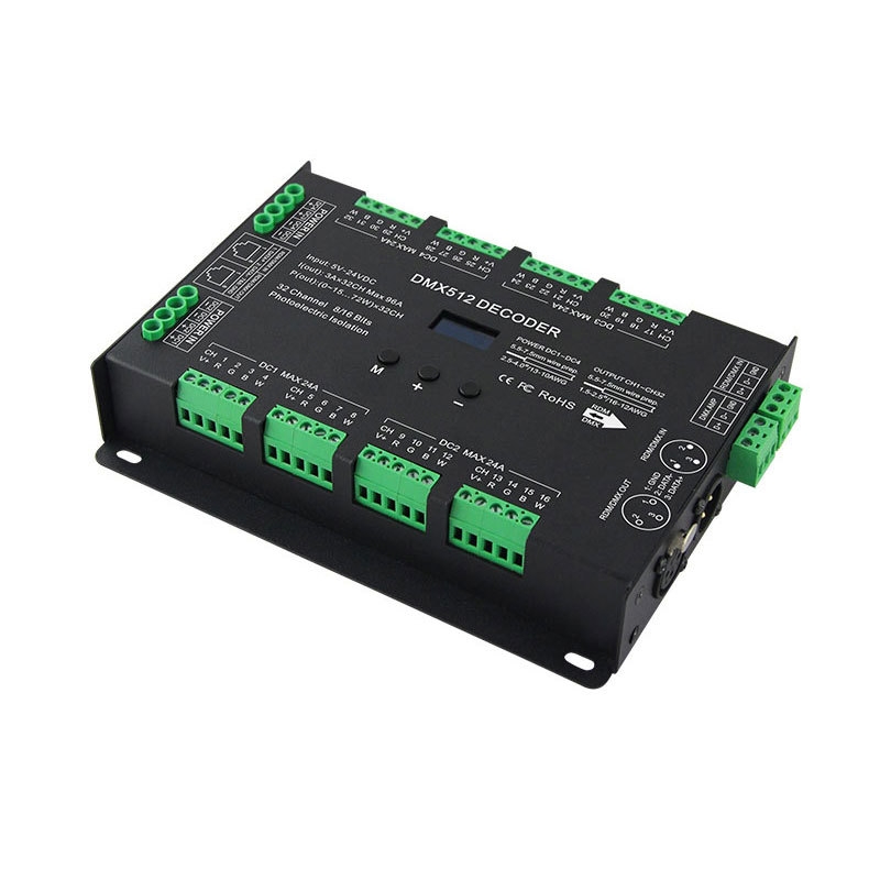 32CH DMX512 Constant RGB/RGBW Decoder（JAD-632）